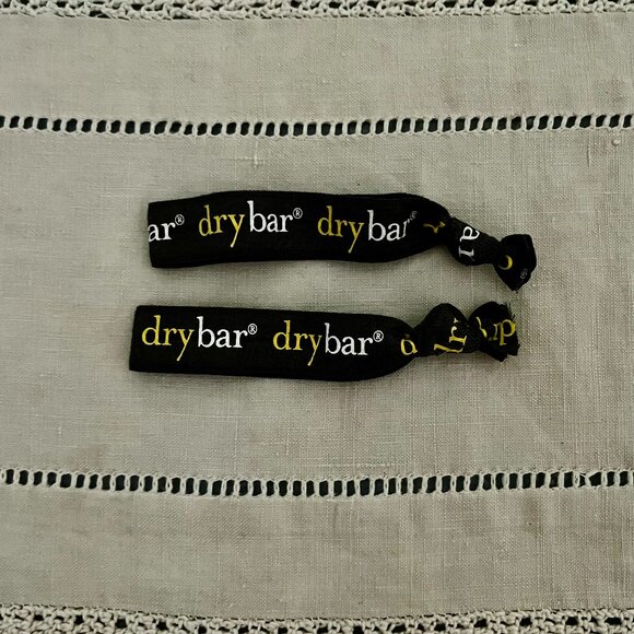 NEW 2 Drybar hair ties black, white & yellow - Picture 2 of 3